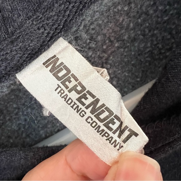 Independent Trading Company Women’s Blue Santa Fe Brewing Co. Hoodie Size Small - Picture 5 of 6